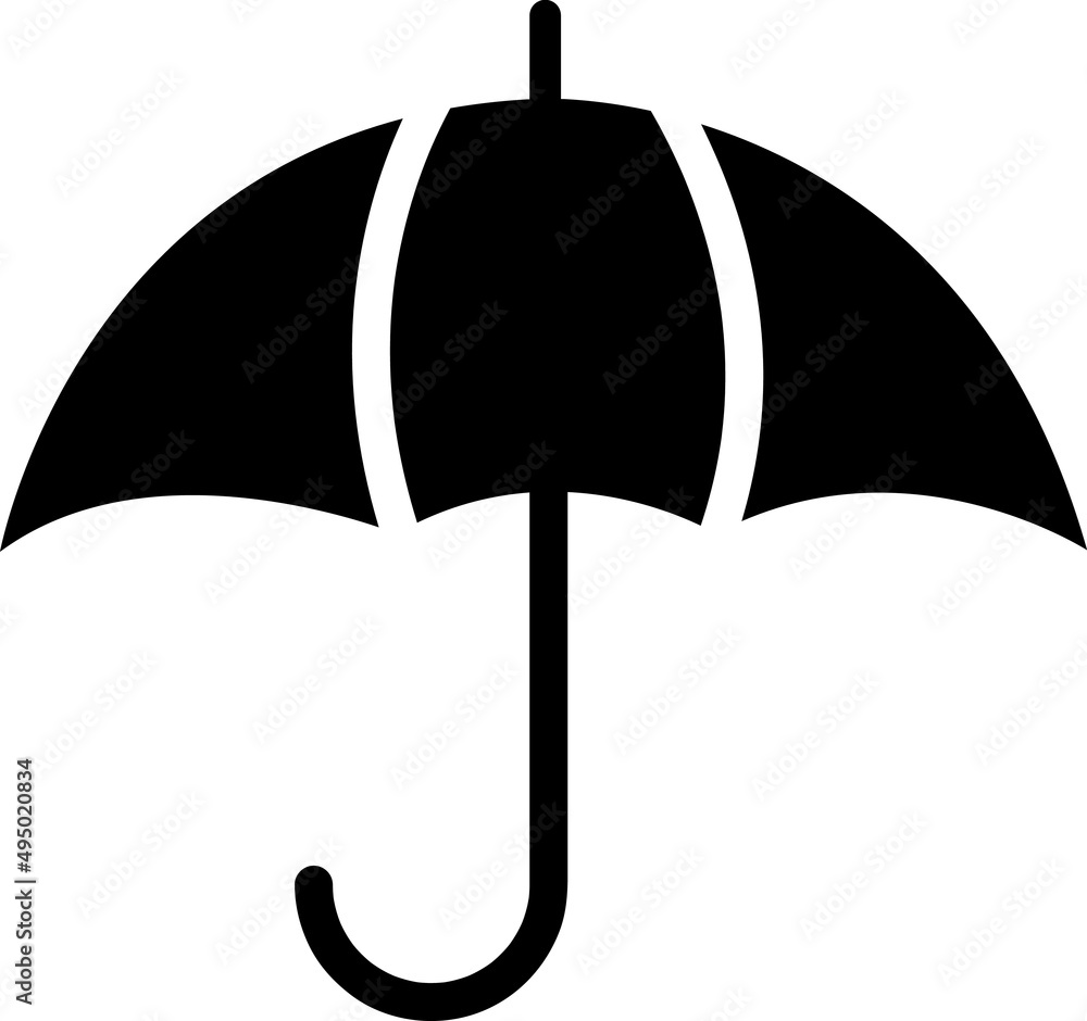 Umbrella Icon Vector illustration on white background..eps Umbrella Icon Vector illustration on white background..eps