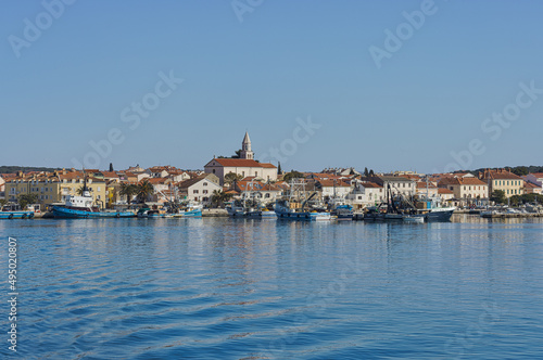 Biograd old town port Croatia
