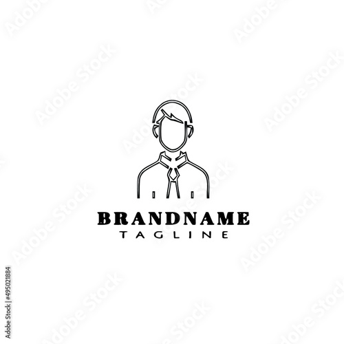 avatar logo icon design template vector illustration