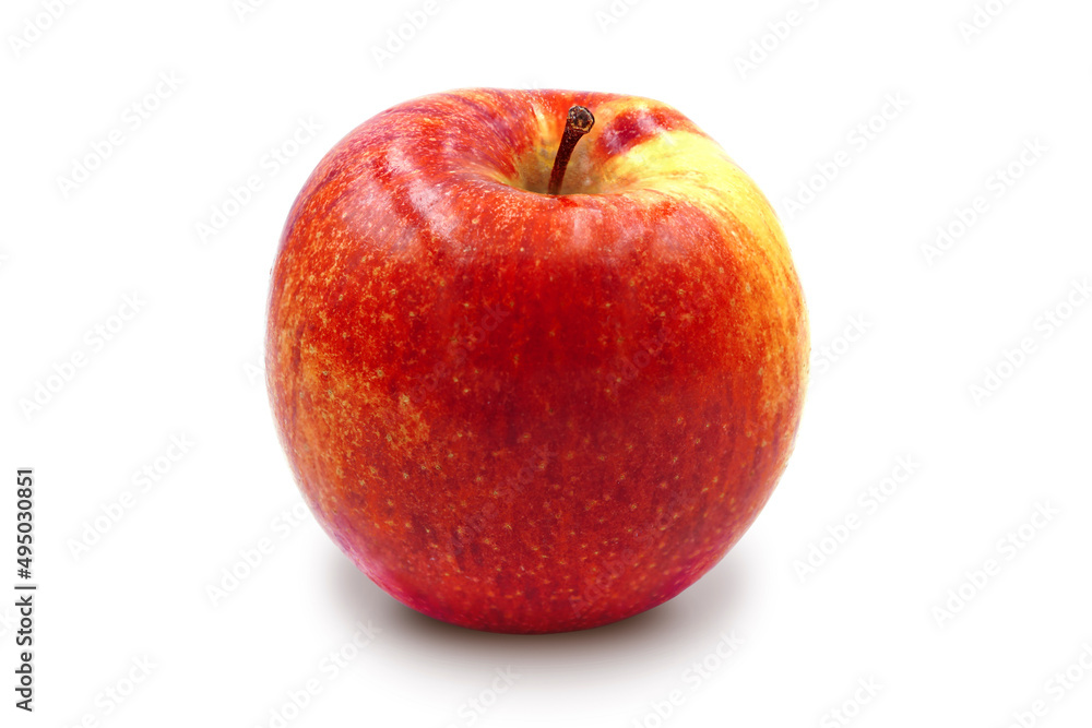Fresh Apple Isolated on White Background with Clipping Path. Fresh Apple Isolated on White Background with Clipping Path.