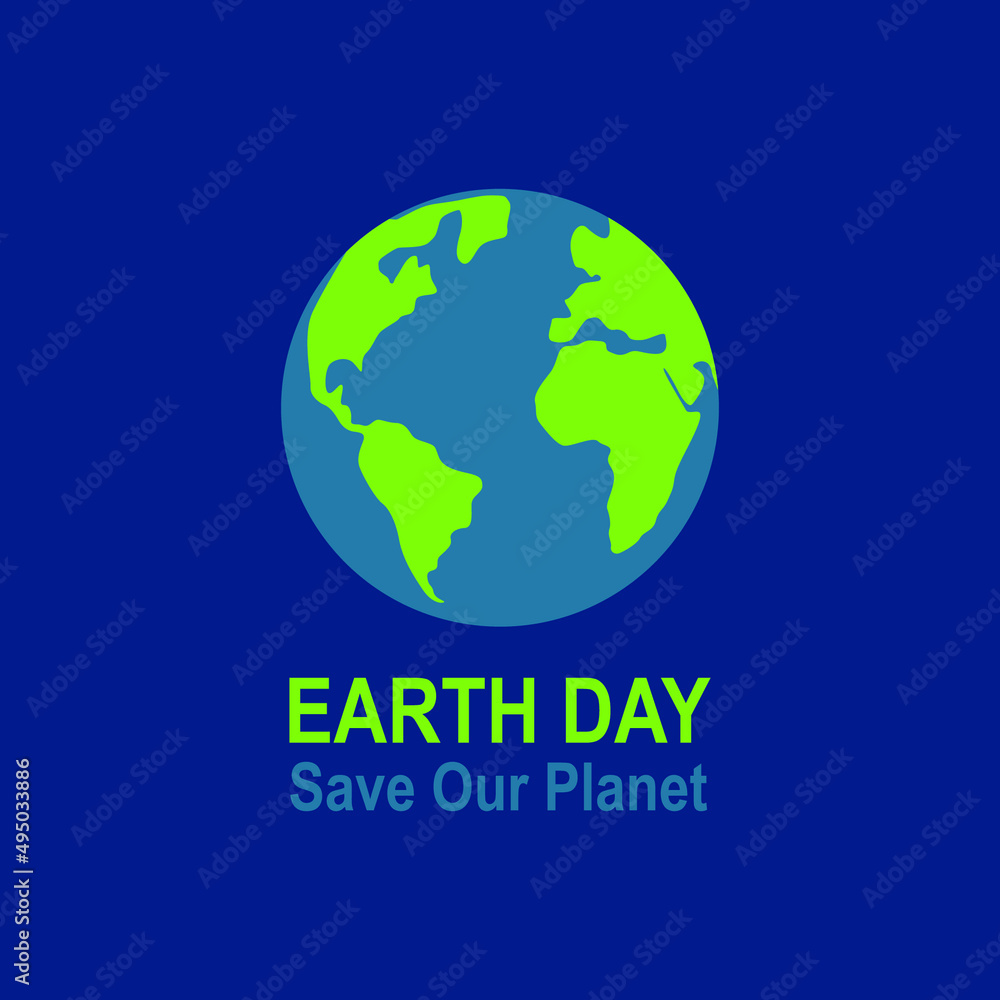 Happy Earth Day. Awareness of the importance of protecting the earth with vector illustrations for campaigns, banners and more