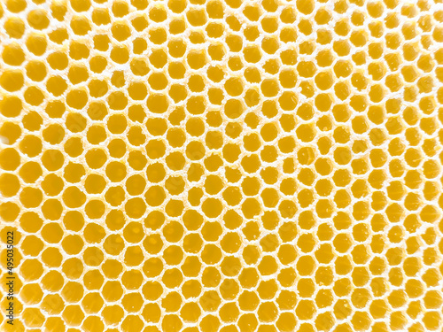 Honeycomb seamless pattern abstract background.
