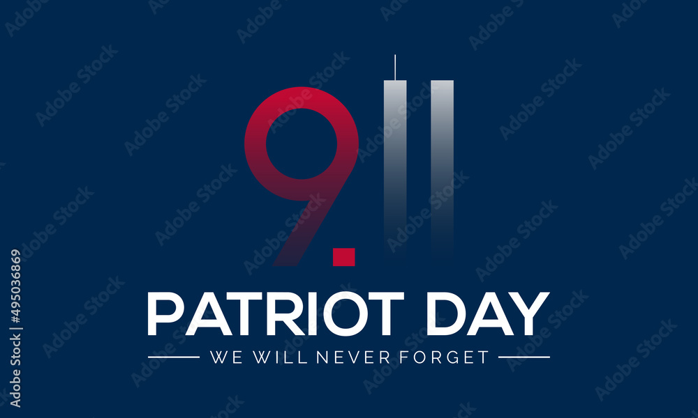 Patriot Day. Memory of September 11 9/11 USA. Vector template for banner, card, poster, background. Patriot Day. Memory of September 11 9/11 USA. Vector template for banner, card, poster, background.
