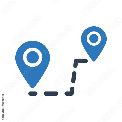 Location distant icon