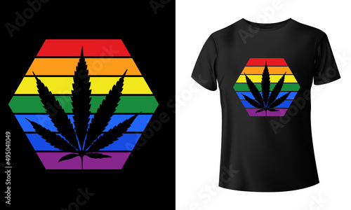 Marijuana T-Shirt Design