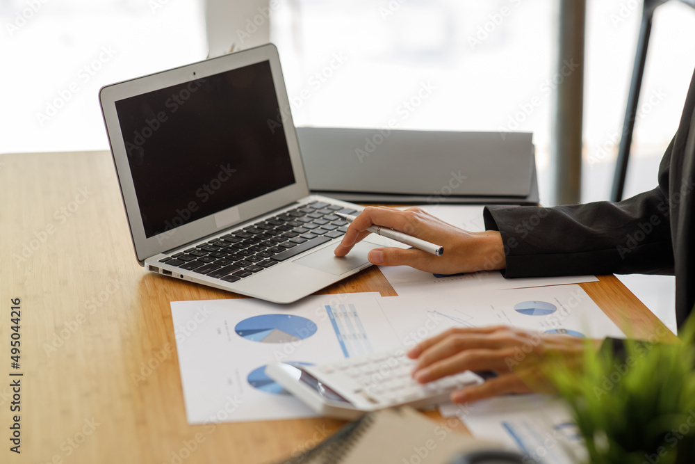 Audit concept,Administrator business man financial inspector and secretary making report calculating balance. Internal Revenue Service checking document. Audit concept,Administrator business man financial inspector and secretary making report calculating balance. Internal Revenue Service checking document.