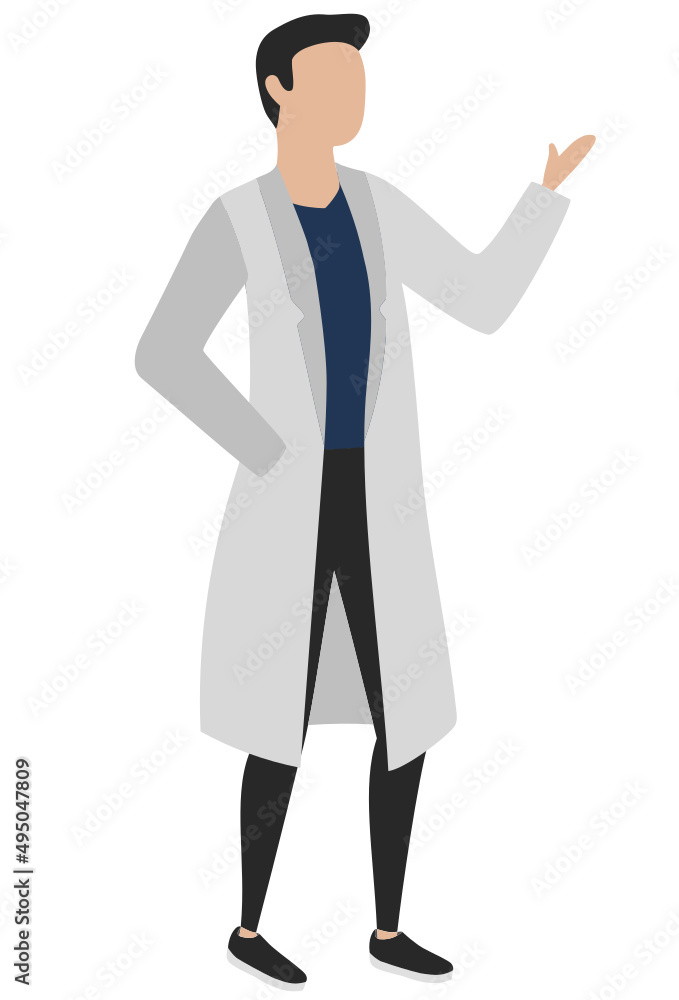 Doctor, personaje minimalista
