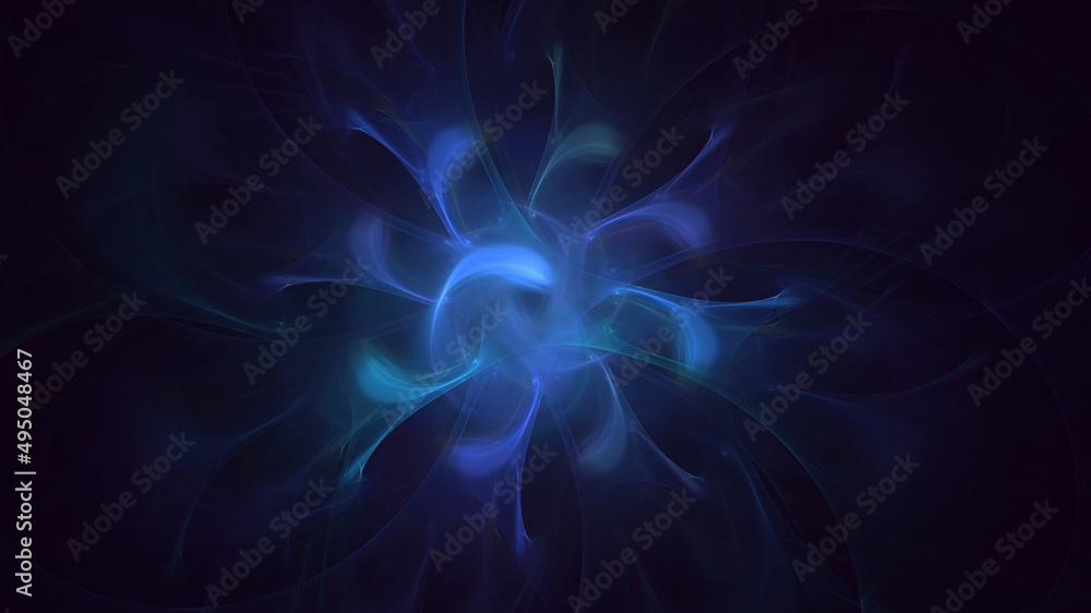 3D rendering abstract round light background 3D rendering abstract round light background
