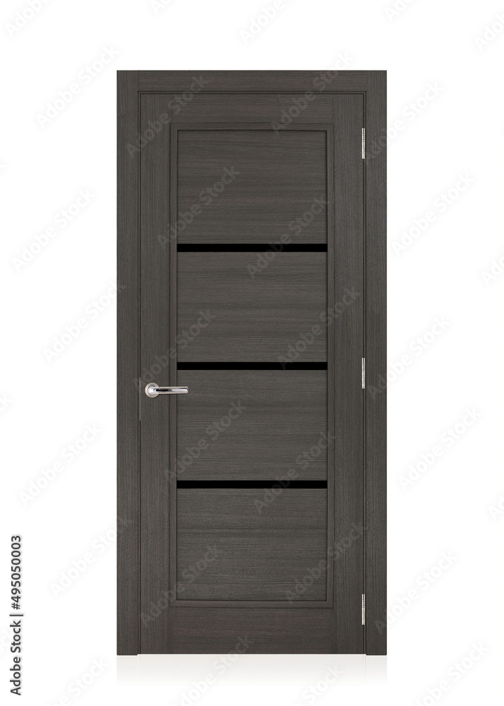 the door in the house with a beautiful handle. it's nice to open and close the door. modern design, expensive and beautiful door fittings the door in the house with a beautiful handle. it's nice to open and close the door. modern design, expensive and beautiful door fittings