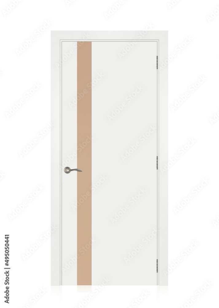 the door in the house with a beautiful handle. it's nice to open and close the door. modern design, expensive and beautiful door fittings the door in the house with a beautiful handle. it's nice to open and close the door. modern design, expensive and beautiful door fittings