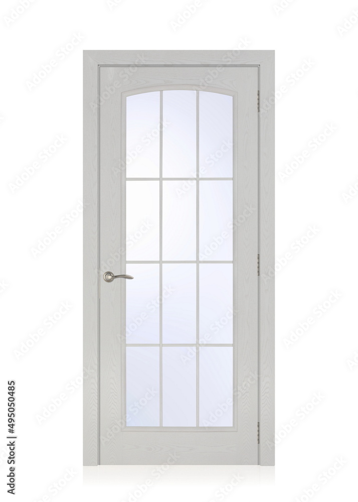 the door in the house with a beautiful handle. it's nice to open and close the door. modern design, expensive and beautiful door fittings the door in the house with a beautiful handle. it's nice to open and close the door. modern design, expensive and beautiful door fittings