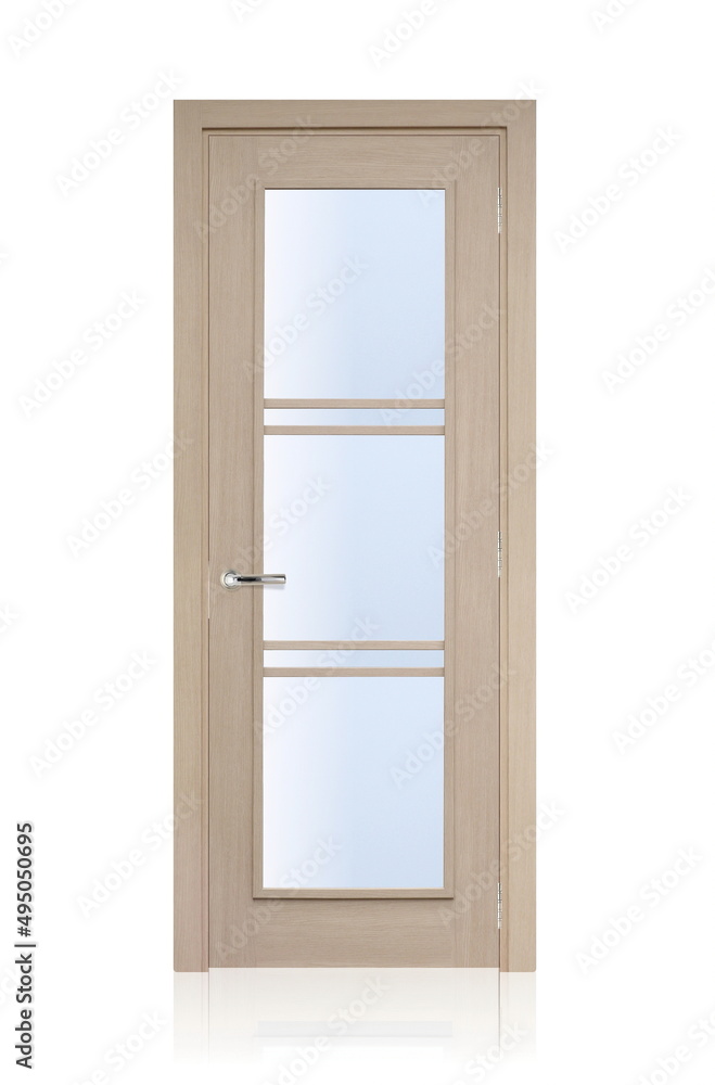 the door in the house with a beautiful handle. it's nice to open and close the door. modern design, expensive and beautiful door fittings the door in the house with a beautiful handle. it's nice to open and close the door. modern design, expensive and beautiful door fittings