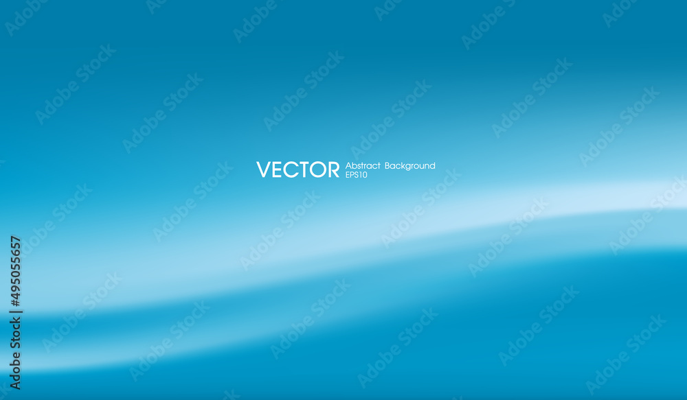 Abstract blue background. Blurred water line backdrop. Vector illustration for design banner or aqua poster Abstract blue background. Blurred water line backdrop. Vector illustration for design banner or aqua poster
