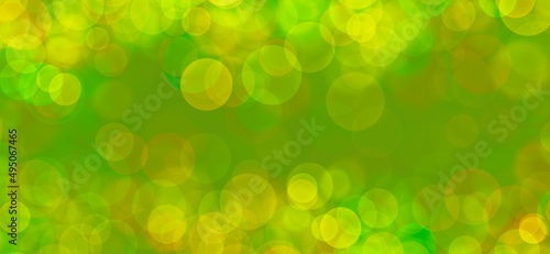 Sfondo banner verde giallo primaverile Pasqua 