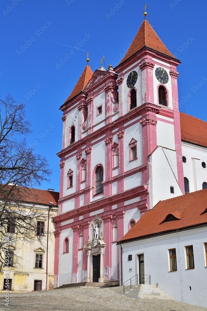  Prämonstratenserkloster und Kirche Louka Nähe Znojmo, Tschechien