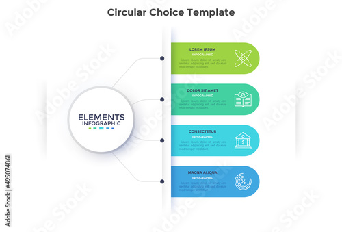 Modern Infographic Vector Template