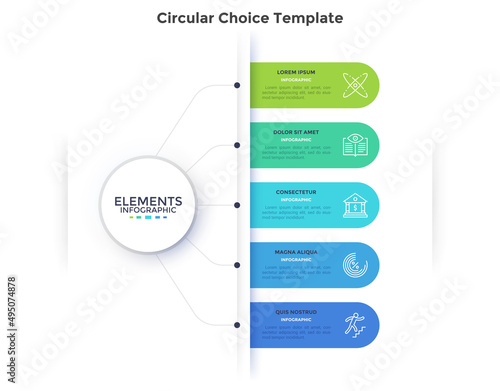 Modern Infographic Vector Template