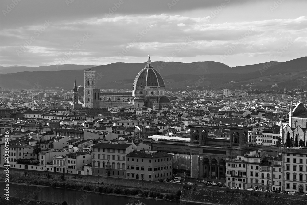 Italy, Tuscany: View of Florence.