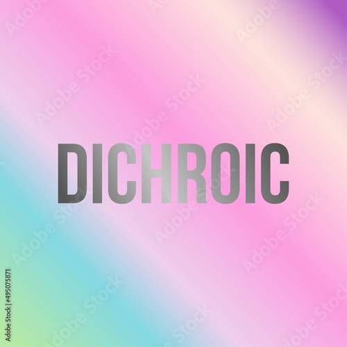 Background with dichroic multicolored effect. Light rainbow filter for the substrate. Abstract bright design wallpaper and technology gradient. photo