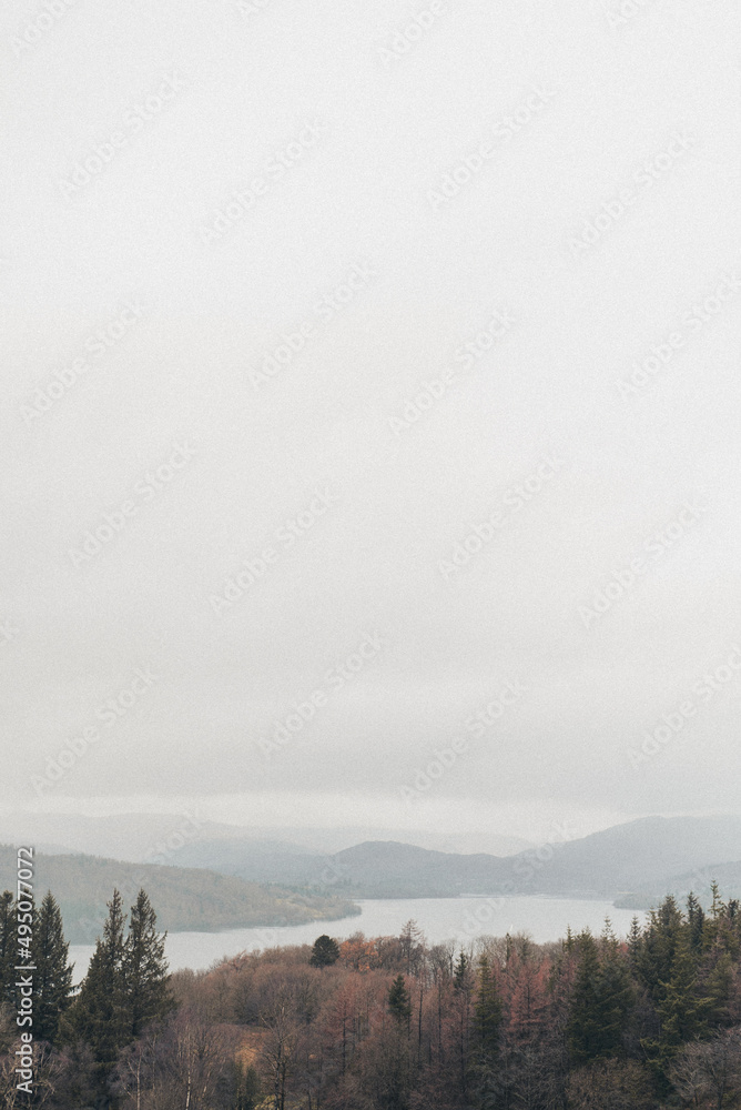 windermere in the mist