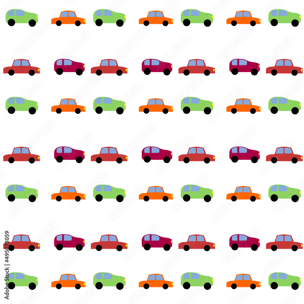 multi color car pattern multi color car pattern