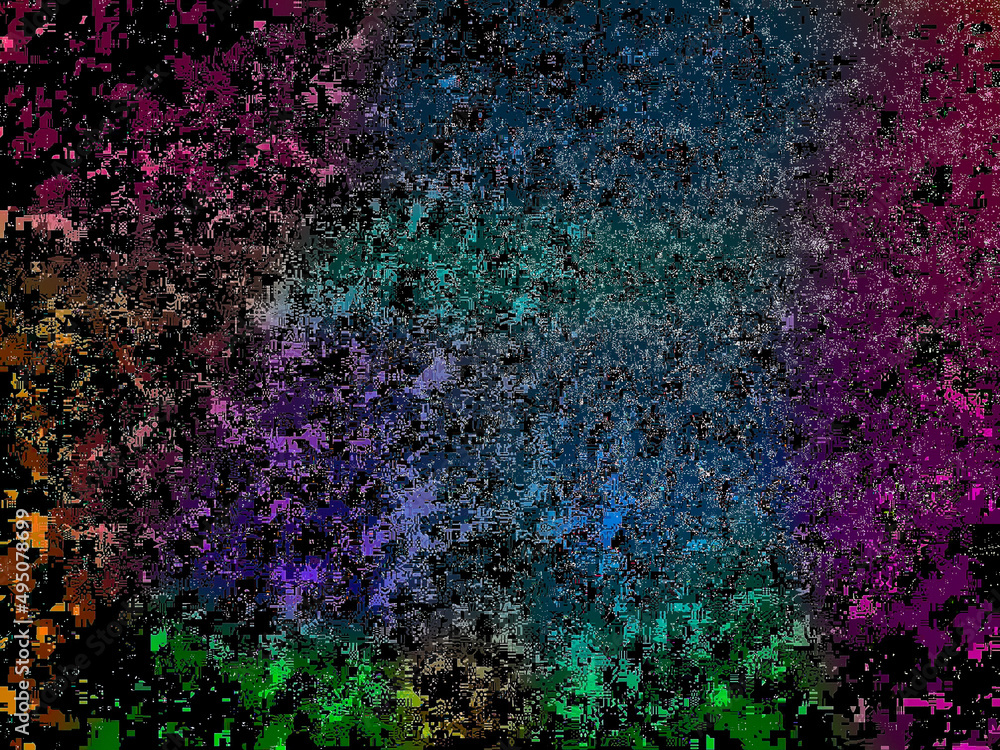 Pixel noise・Glitch Texture・PC・TV