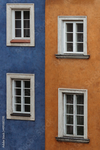 Element of the facade of a historical European building