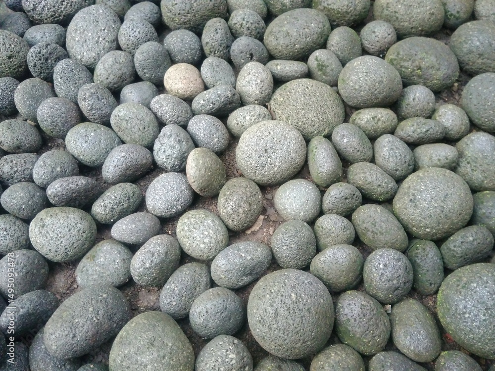 Black River Stones on The Home Garden. Black River Stones on The Home Garden.