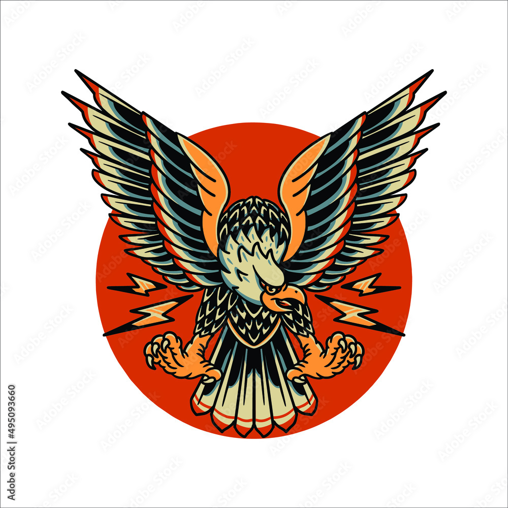 Eagle Tattoo | Popular Eagle Tattoo and Piercing Ideas Inclu… | Flickr