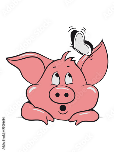 Schwein Ferkel sau 