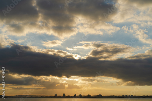 Sunset on Tunis Lake - Tunisia 