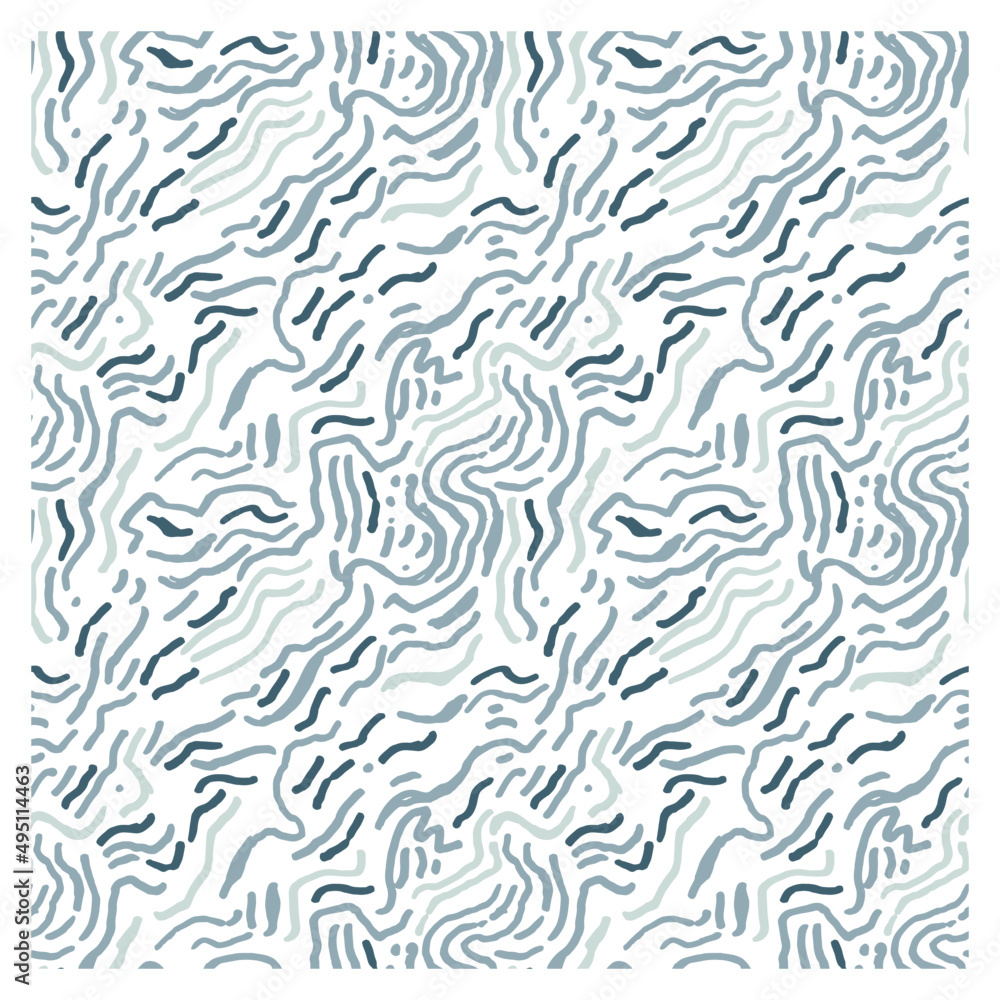 Seamless pattern with dark blue ink waves. Design for backdrops and colouring book with sea, rivers or water texture. Seamless pattern with dark blue ink waves. Design for backdrops and colouring book with sea, rivers or water texture.