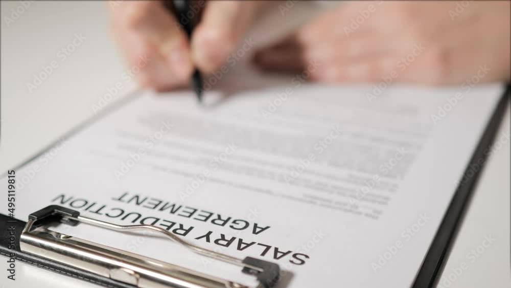 salary reduction agreement. In connection with the crisis, organizations are optimizing staff, laying off workers. Involuntary consent. salary reduction agreement. In connection with the crisis, organizations are optimizing staff, laying off workers. Involuntary consent.
