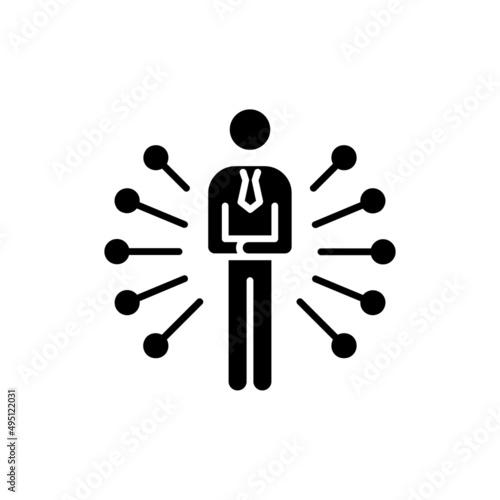 Business Leadership icon in vector. logotype