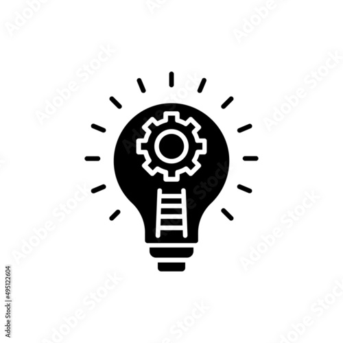 Inspiration icon in vector. logotype