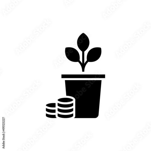 Passive Income icon in vector. logotype