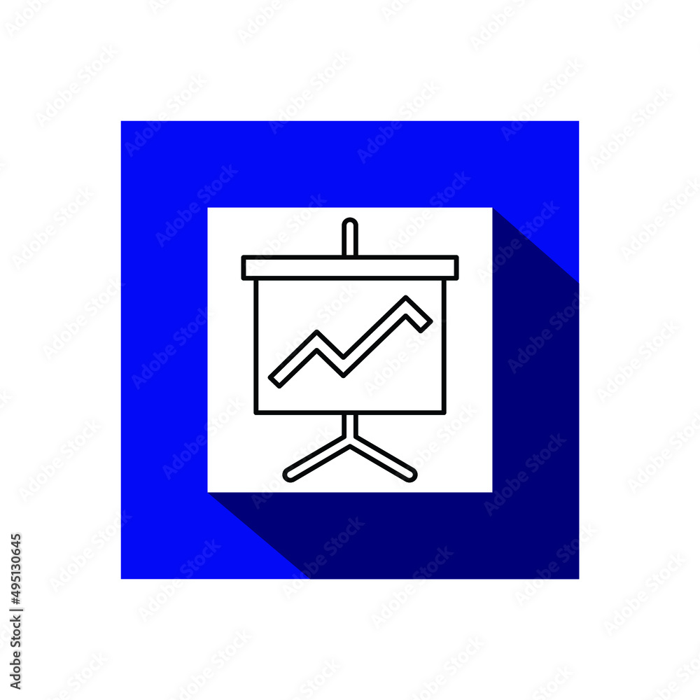 Presentation icon vector illustration Presentation icon vector illustration