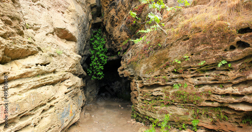 Stepan Razin's cave in Baku. photo