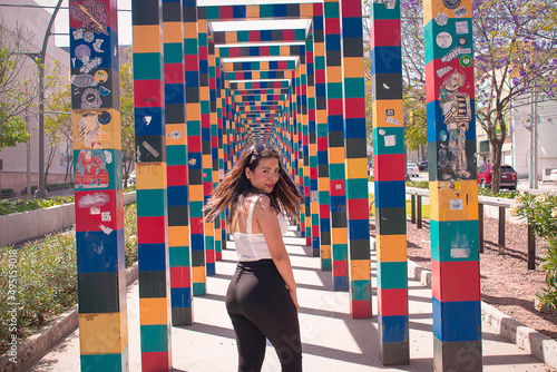 Caminando entre colores