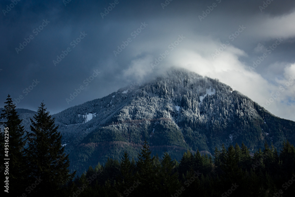 PNW Washington Mountain and Skyscapes Moody Landscape