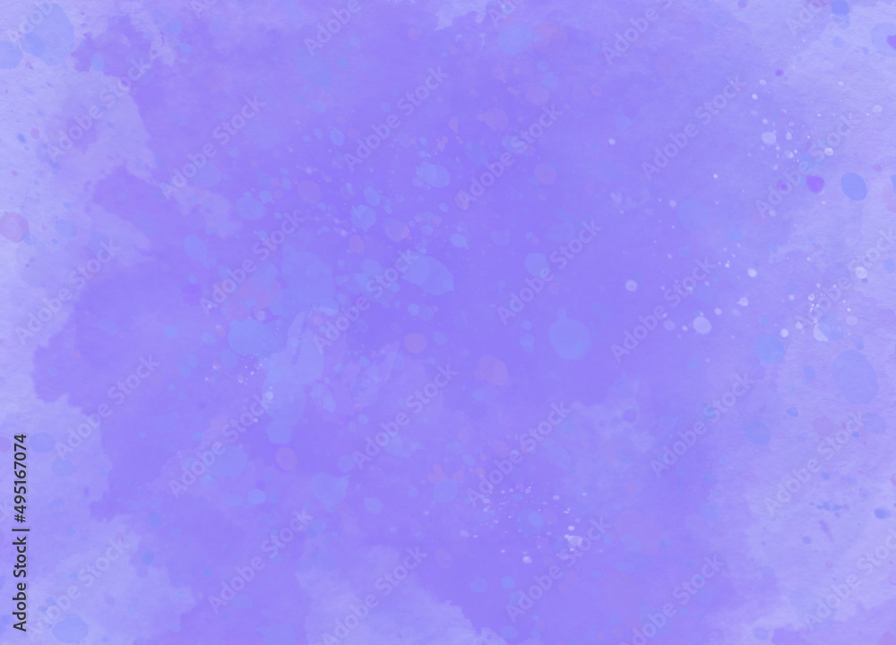 Purple Blue Dream Watercolor Texture Background