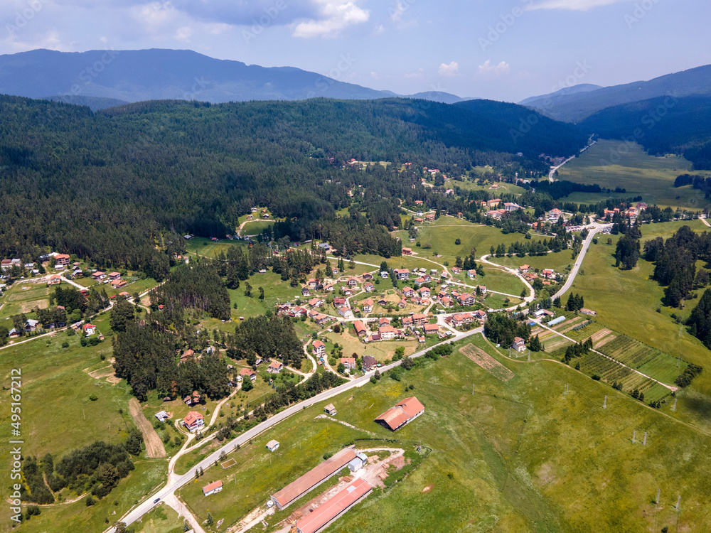 Yundola area between Rila and Rhodopes mountain, Bulgaria