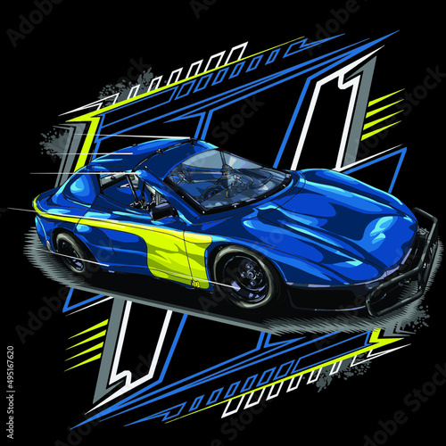 drag race isolated on black background for poster, t-shirt print, business element, social media content, blog, sticker, vlog, and card. vector illustration.