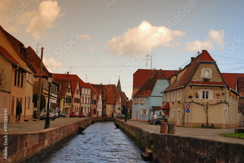 the City of Wissembourg in the French alsace,France,2008