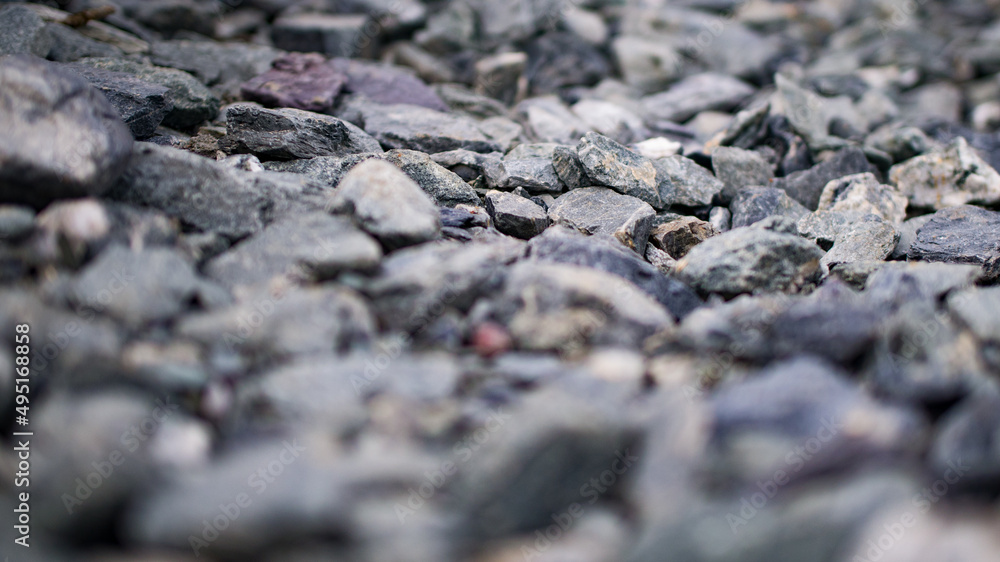 Gravel stones form a beautiful and rugged pattern.
Gravel stones form a beautiful and rugged pattern.