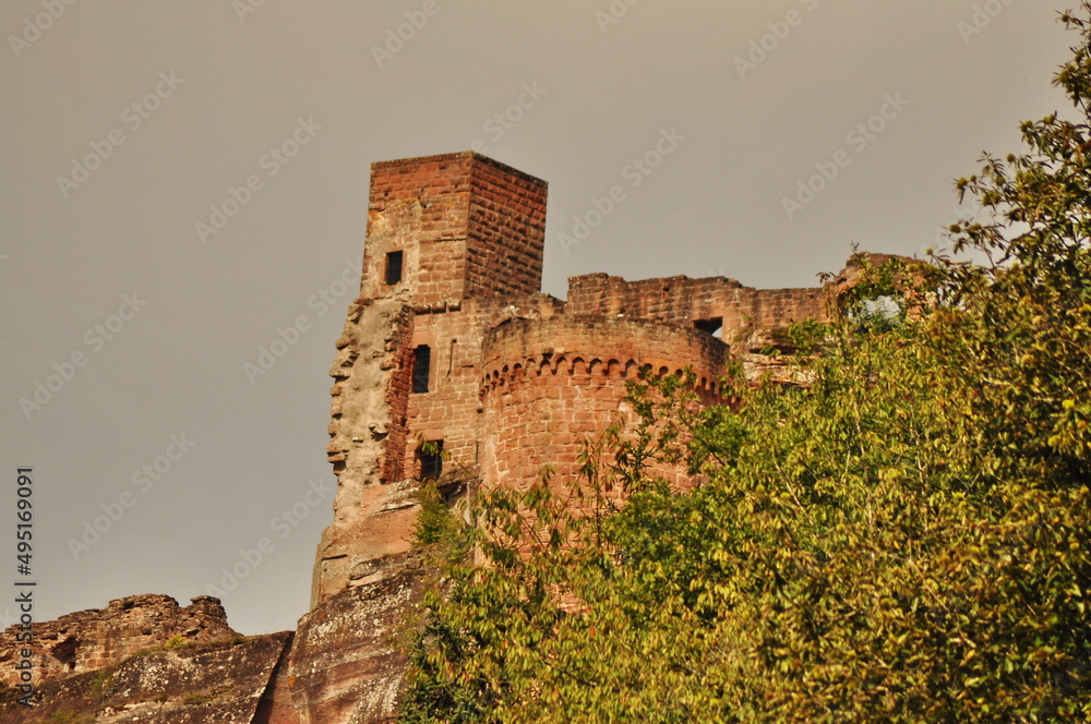 Altdahn Castle - Die Burg Altdahn, Germany,2013 Altdahn Castle - Die Burg Altdahn, Germany,2013