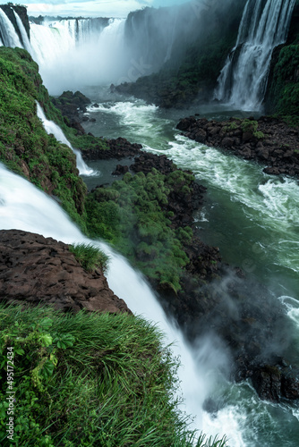 iguazu waterfalls natural wonder of the world, unesco monument