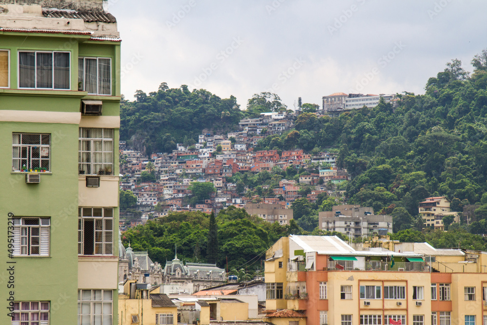 Tavares Bastos favela in Rio de Janeiro.