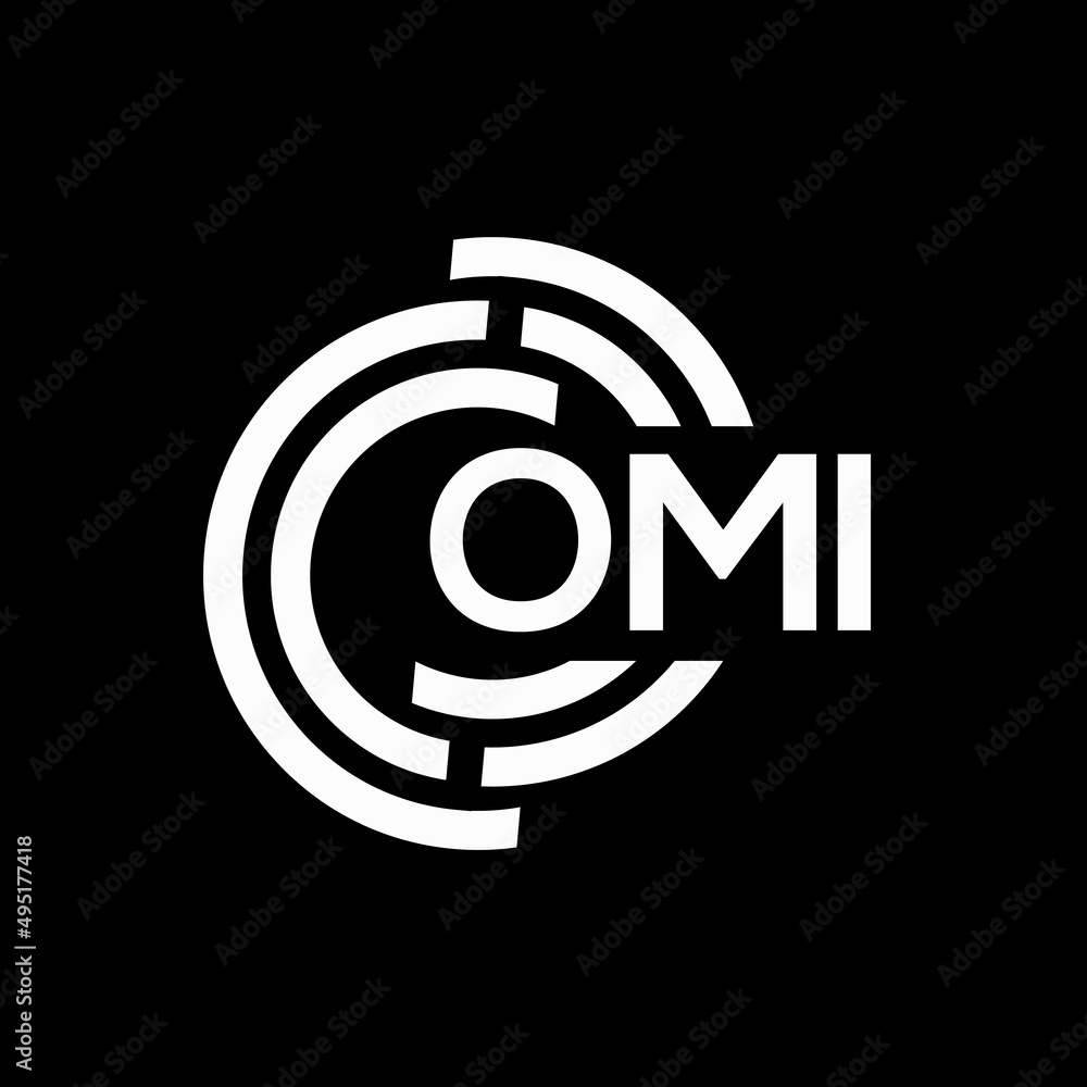 OMI letter logo design on Black background. OMI creative initials letter logo concept. OMI letter design.
OMI letter logo design on Black background. OMI creative initials letter logo concept. OMI letter design.