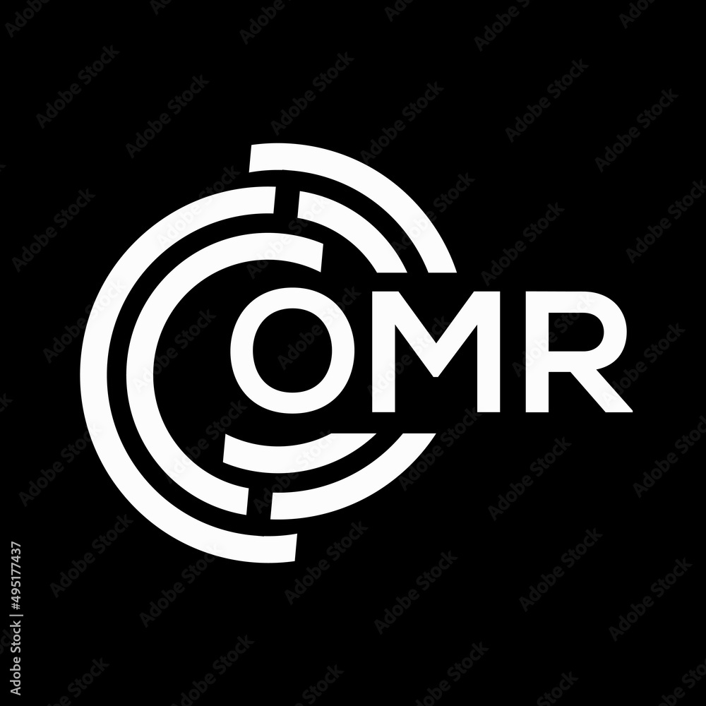 OMR letter logo design on Black background. OMR creative initials letter logo concept. OMR letter design.
OMR letter logo design on Black background. OMR creative initials letter logo concept. OMR letter design.